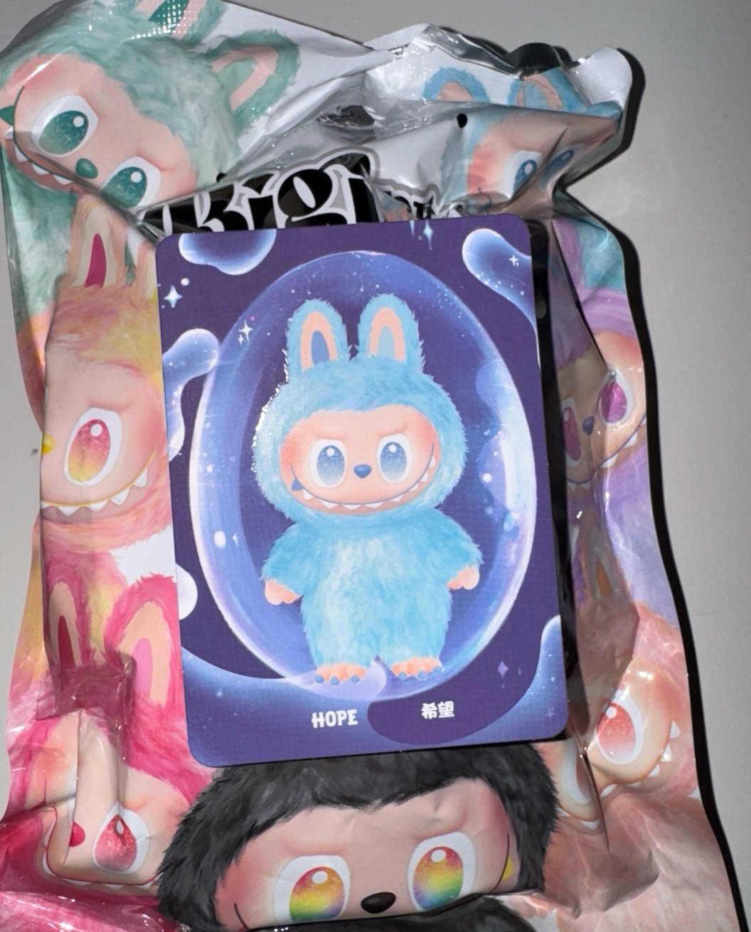 Labubu Big Into Energy Series- Hope version (Blue) *ON HAND