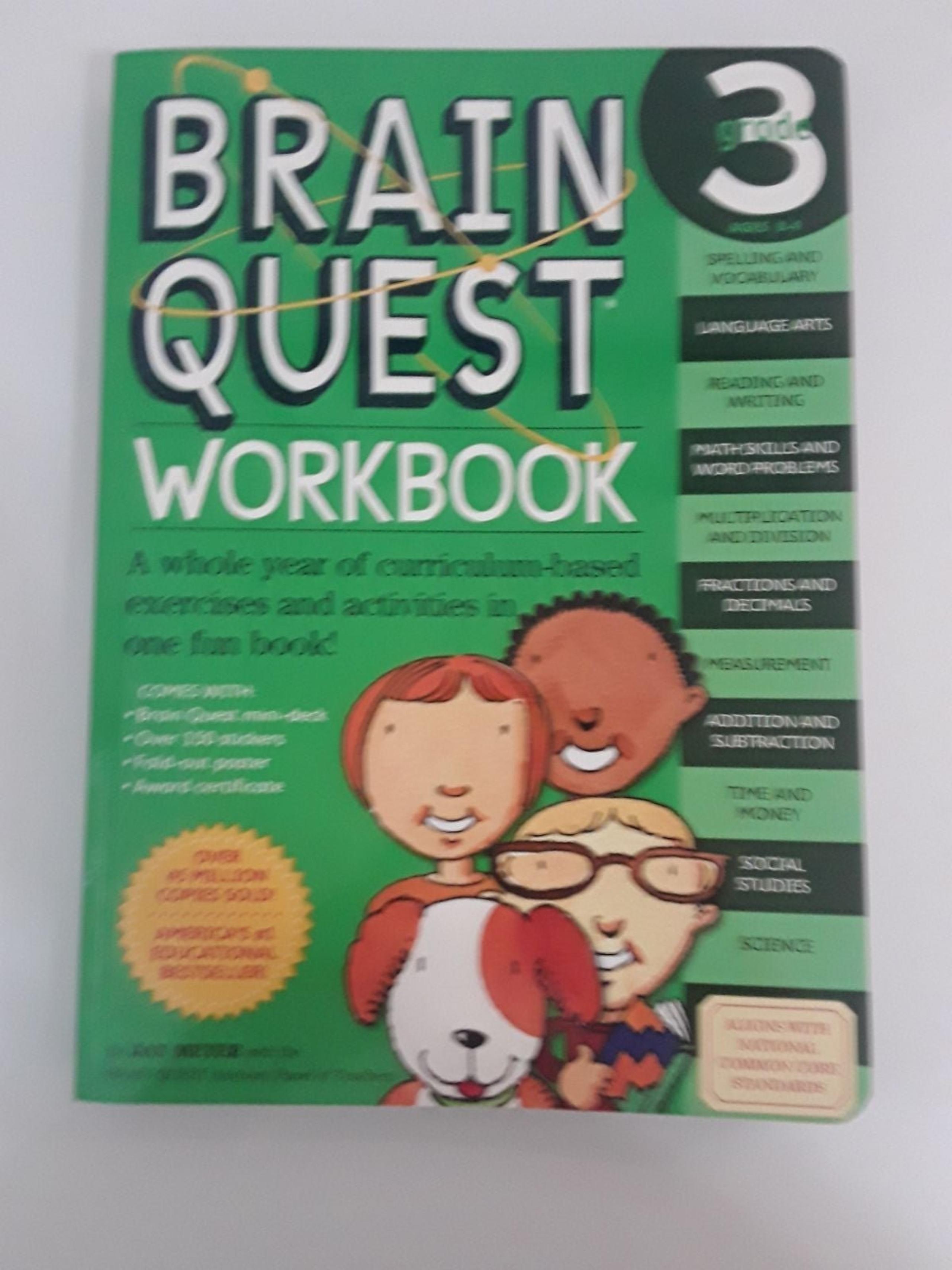 Brain Quest Workbook Grade
