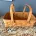Longaberger vintage collectible preowned small gathering with double swinging ha