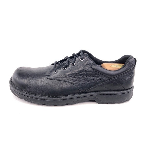 Merrell World Legend 2 Black Leather Oxford Shoes 10.5
