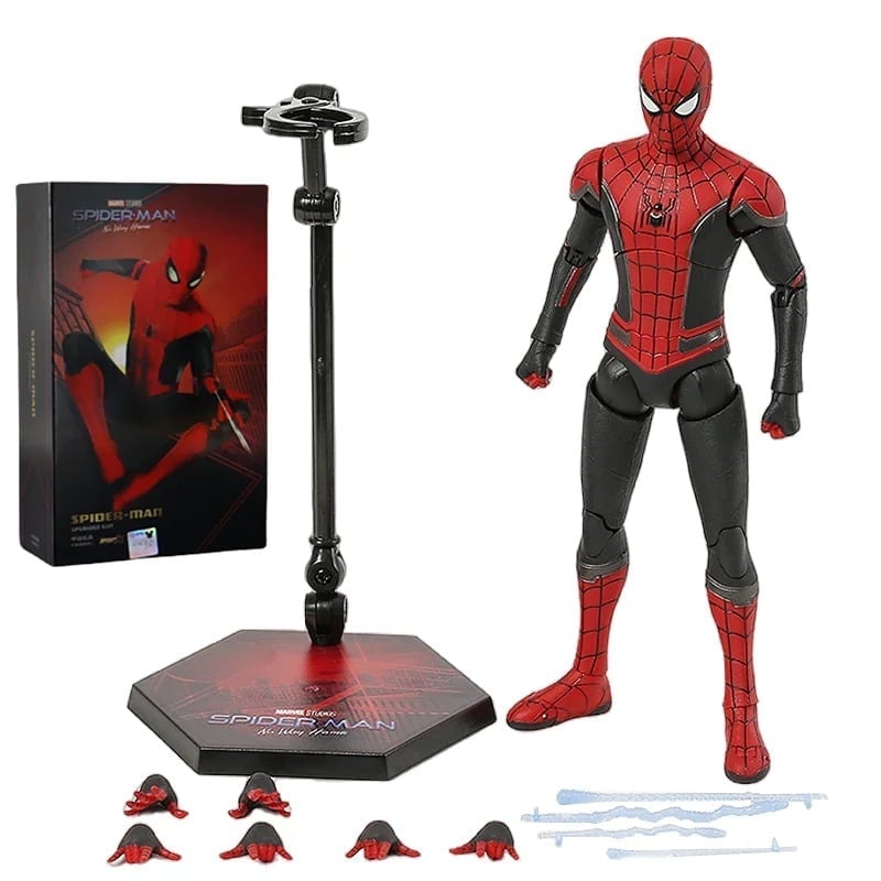 ZD Toy Spider Man No Way Home Marvel legends 1/10 Peter Parker Red Model Action