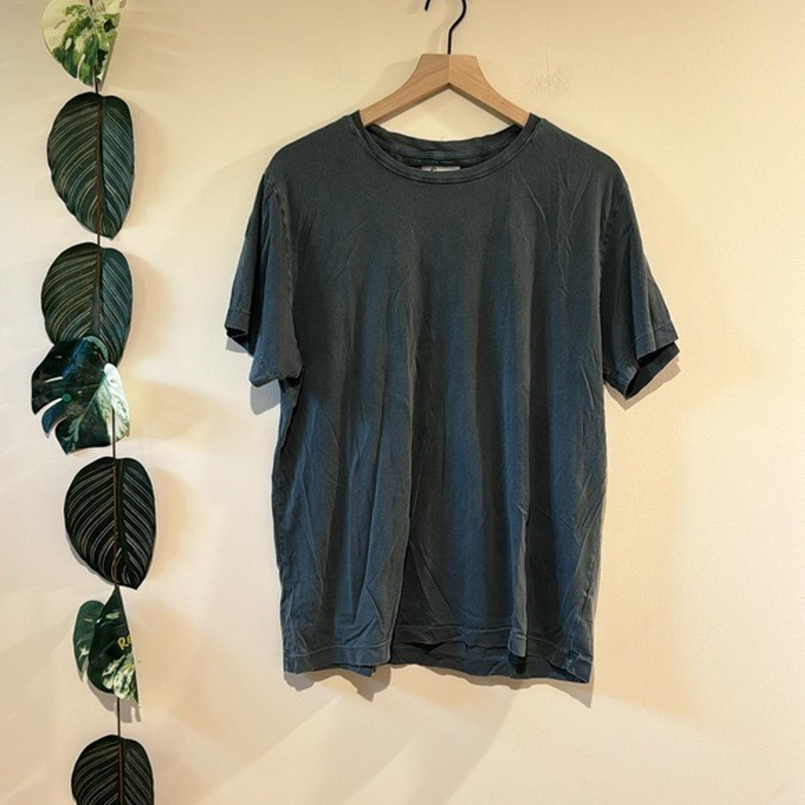 Rowan Gray Cotton Tee Shirt L