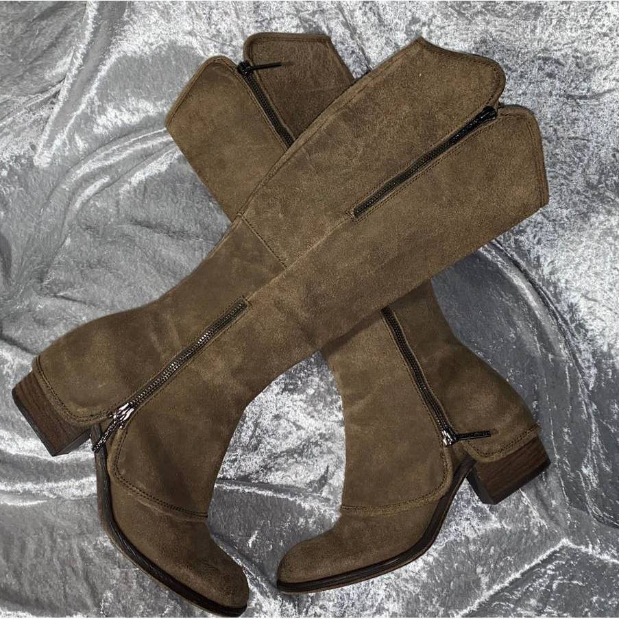 Donald J Pliner Devi Suede Boots Size 6