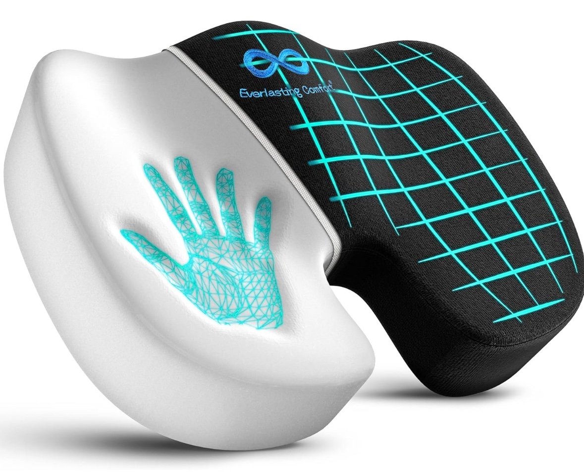 Seat Cushion for Lower Back Pain Relief