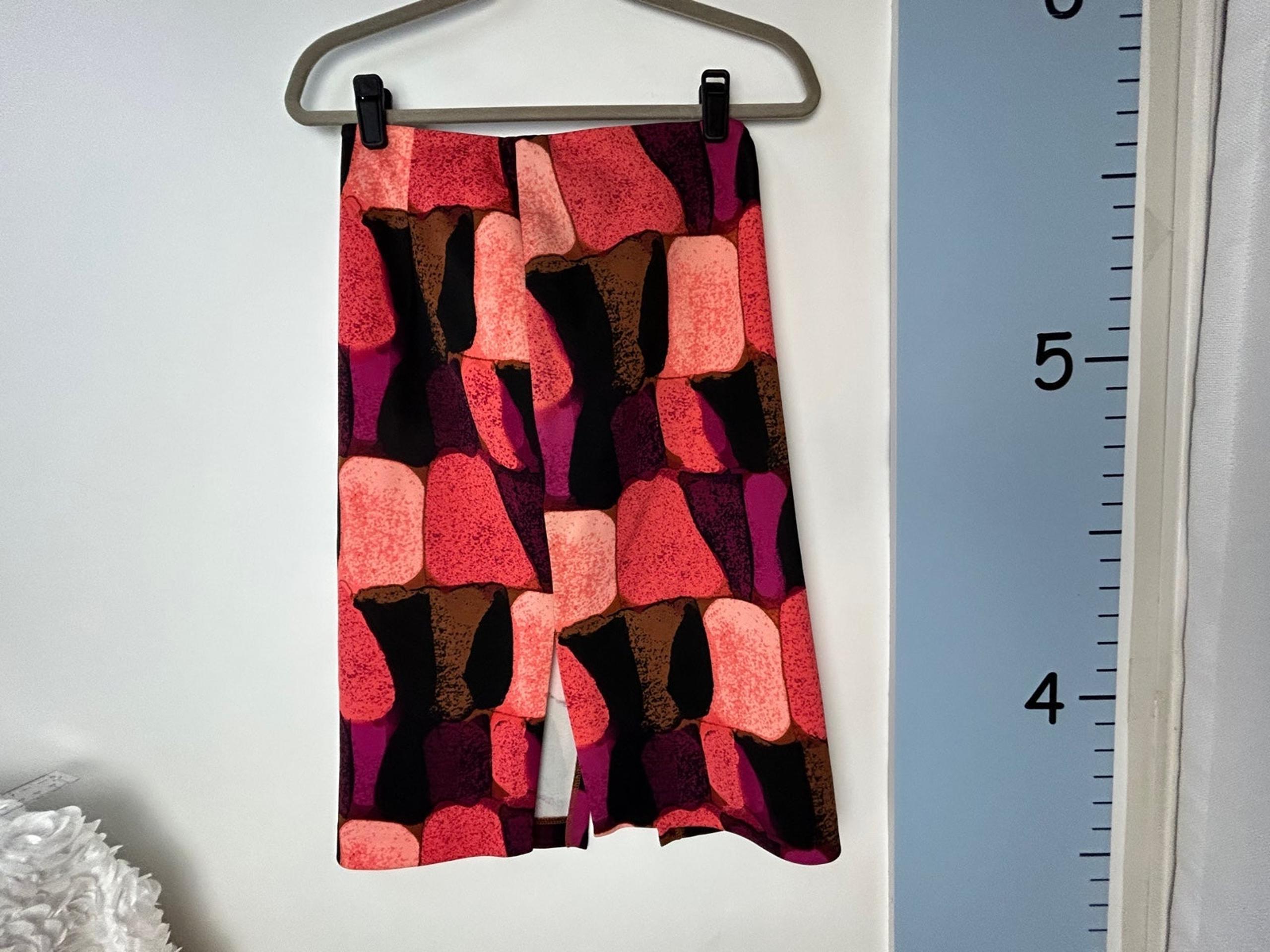 Worthington Coral Impressions Pencil Skirt Women's 4 NWT