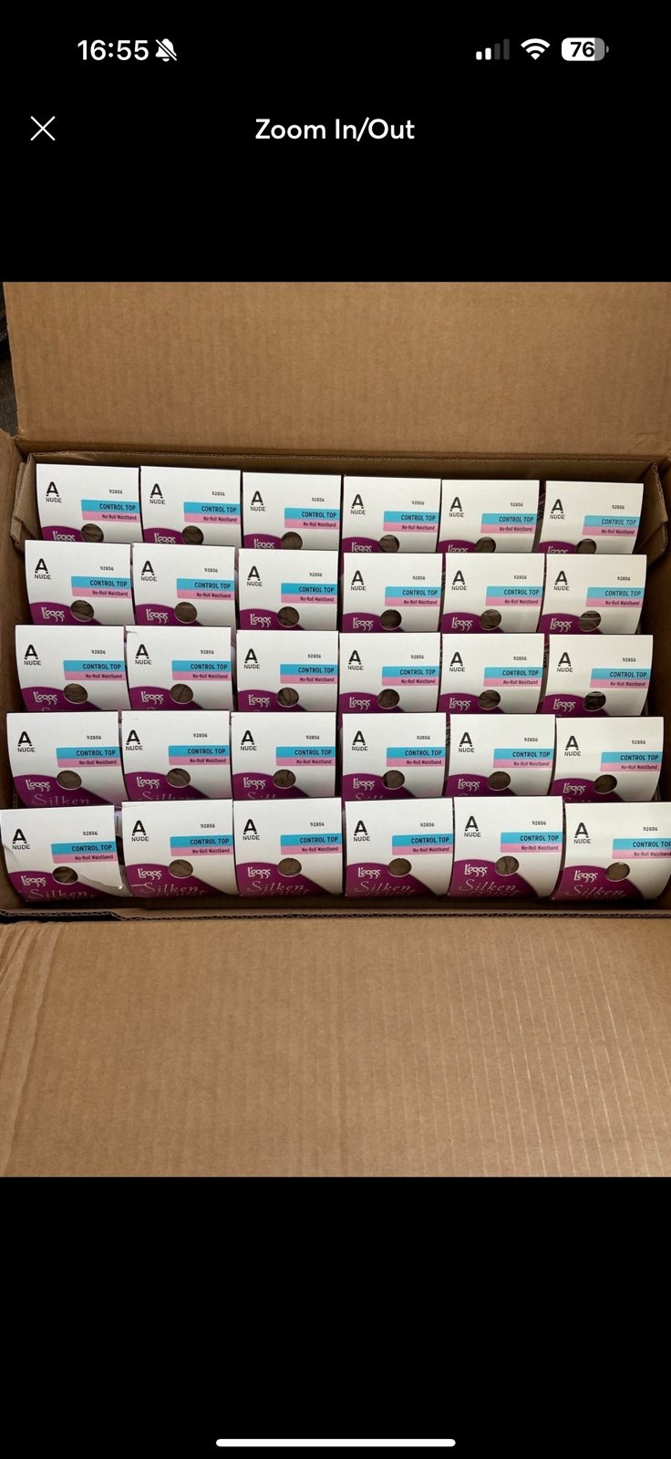 60PR Leggs Silken Mist Sz A NUDE Control Top No-roll Waist Silky Sheer Pantyhose