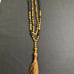 New Handmade Tigers Eye Black Tourmaline Yellow Quartz Beaded Knotted Mala