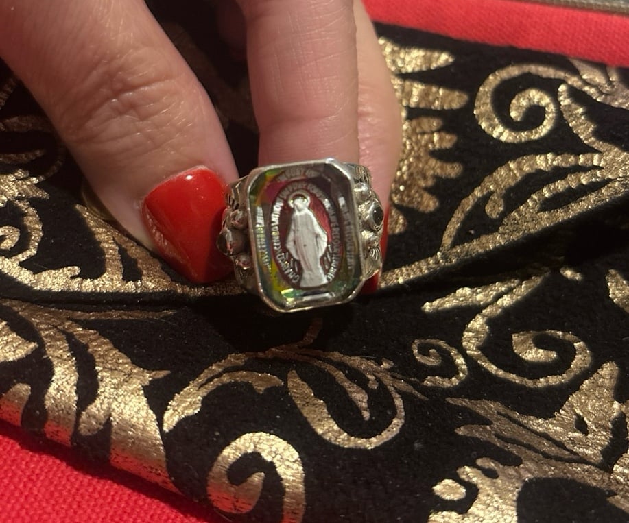 VIRGINS SAINTS & ANGELS VSA Miraculous Vibe Ring sz 8.5 Sterling Silver