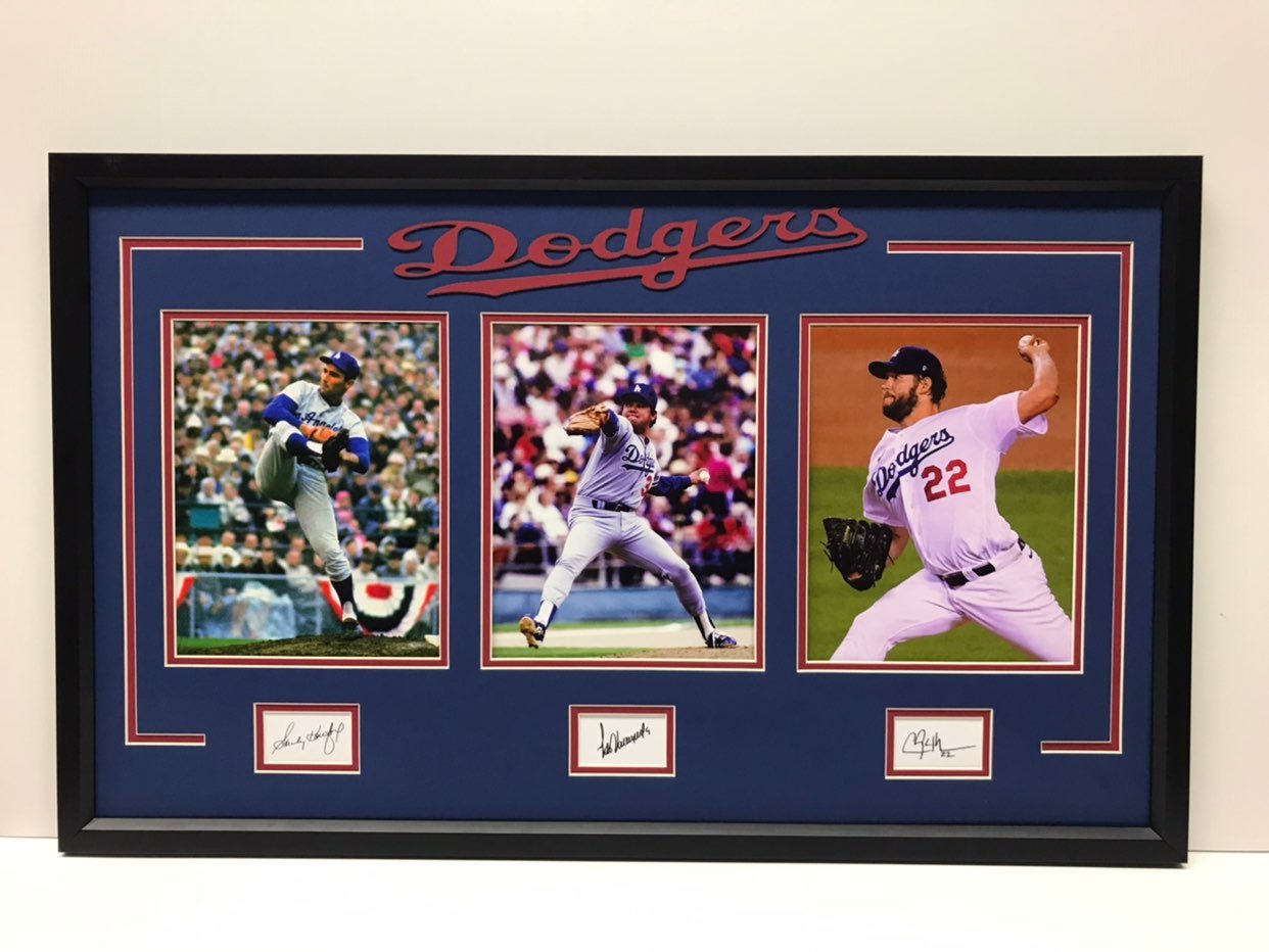 LOS ANGELES DODGERS FRAMED PIC CHAMPIONS