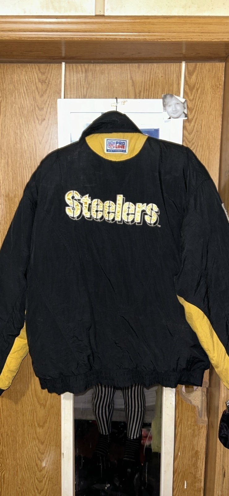 90’s Pro Line Authentic/Reebok Steelers Puffer Jacket/Coat (Vintage)