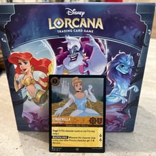 Cold Foil Lorcana Cinderella Card