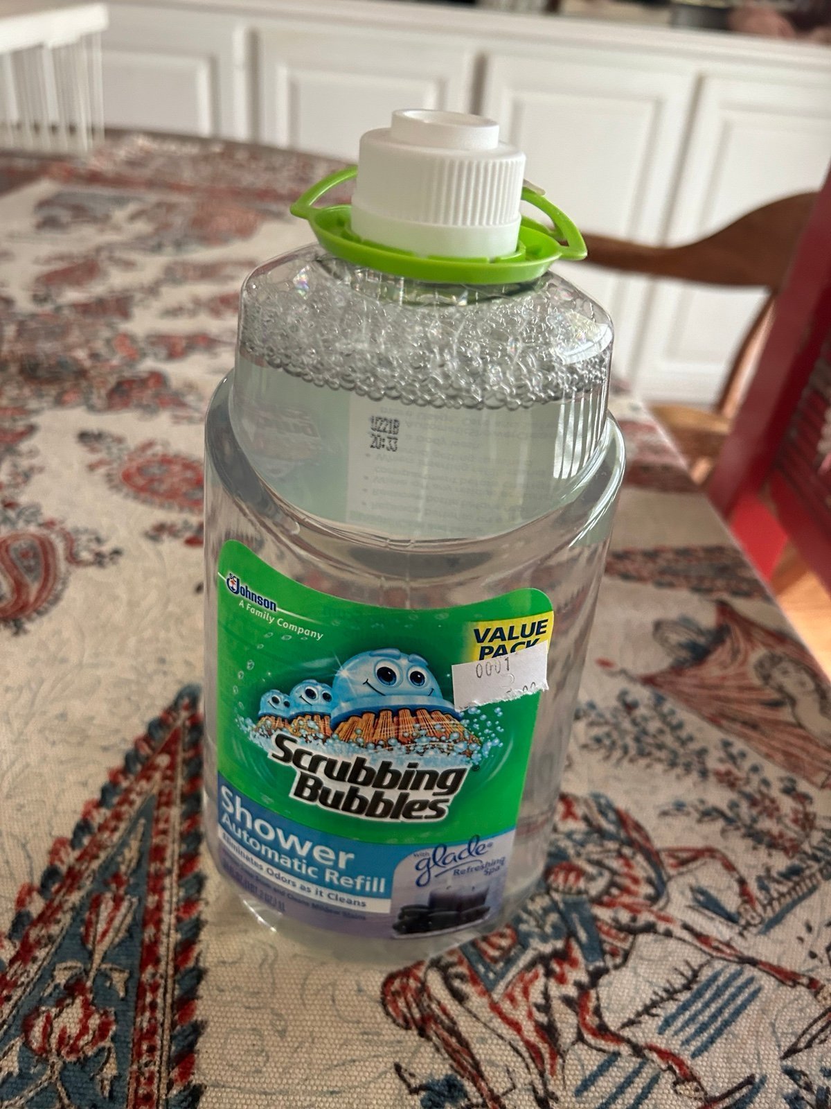 Scrubbing bubbles Shower spray