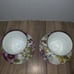 Vintage Duchess Bone China Tea Cups & Saucers Set Floral Pattern England
