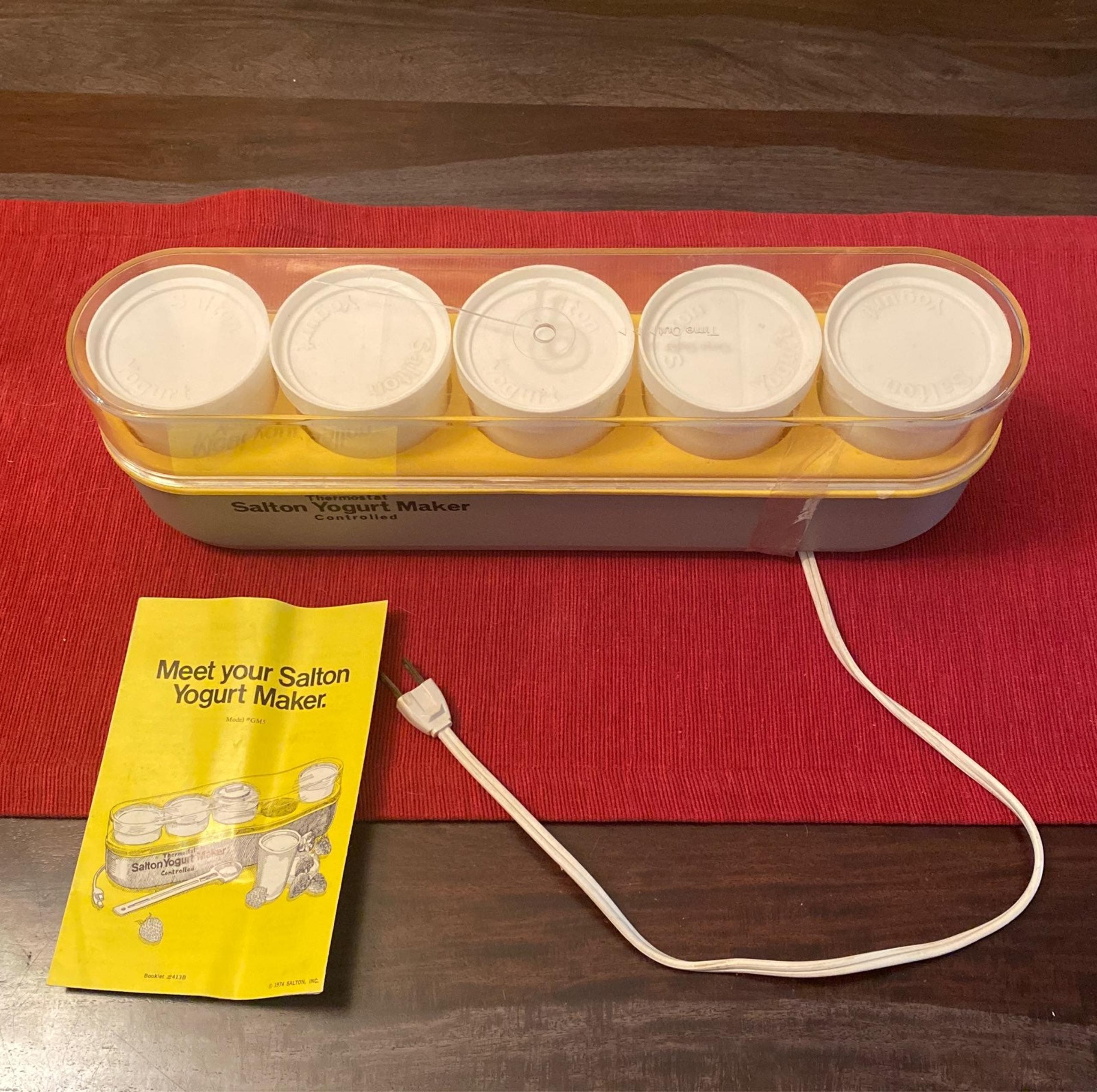Salton yogurt maker