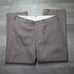 Orvis Pants Men's 36 Actual 35x29.5 Beige Wool Flat Front