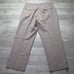 Orvis Pants Men's 36 Actual 35x29.5 Beige Wool Flat Front
