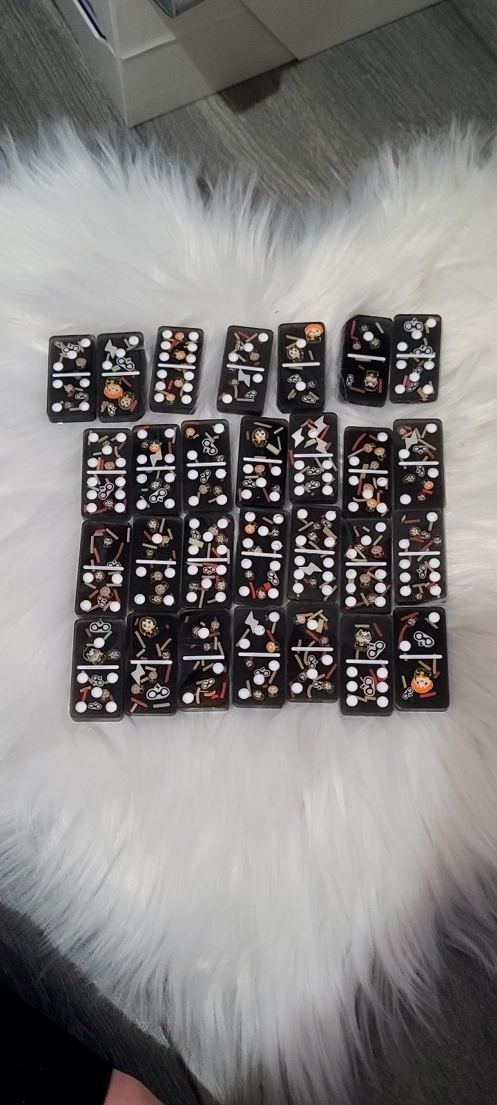 harry potter inspired domino game