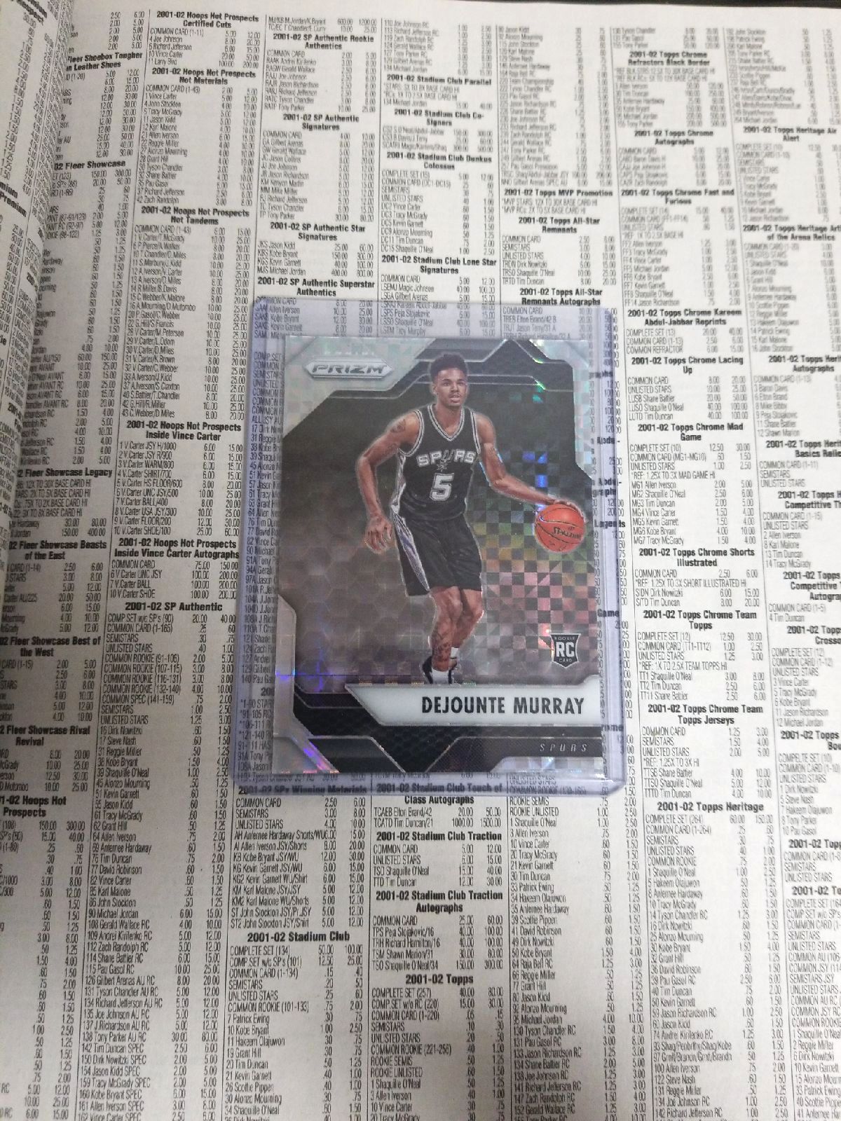 Panini Prizm 16-17 Dejounte Murray RC