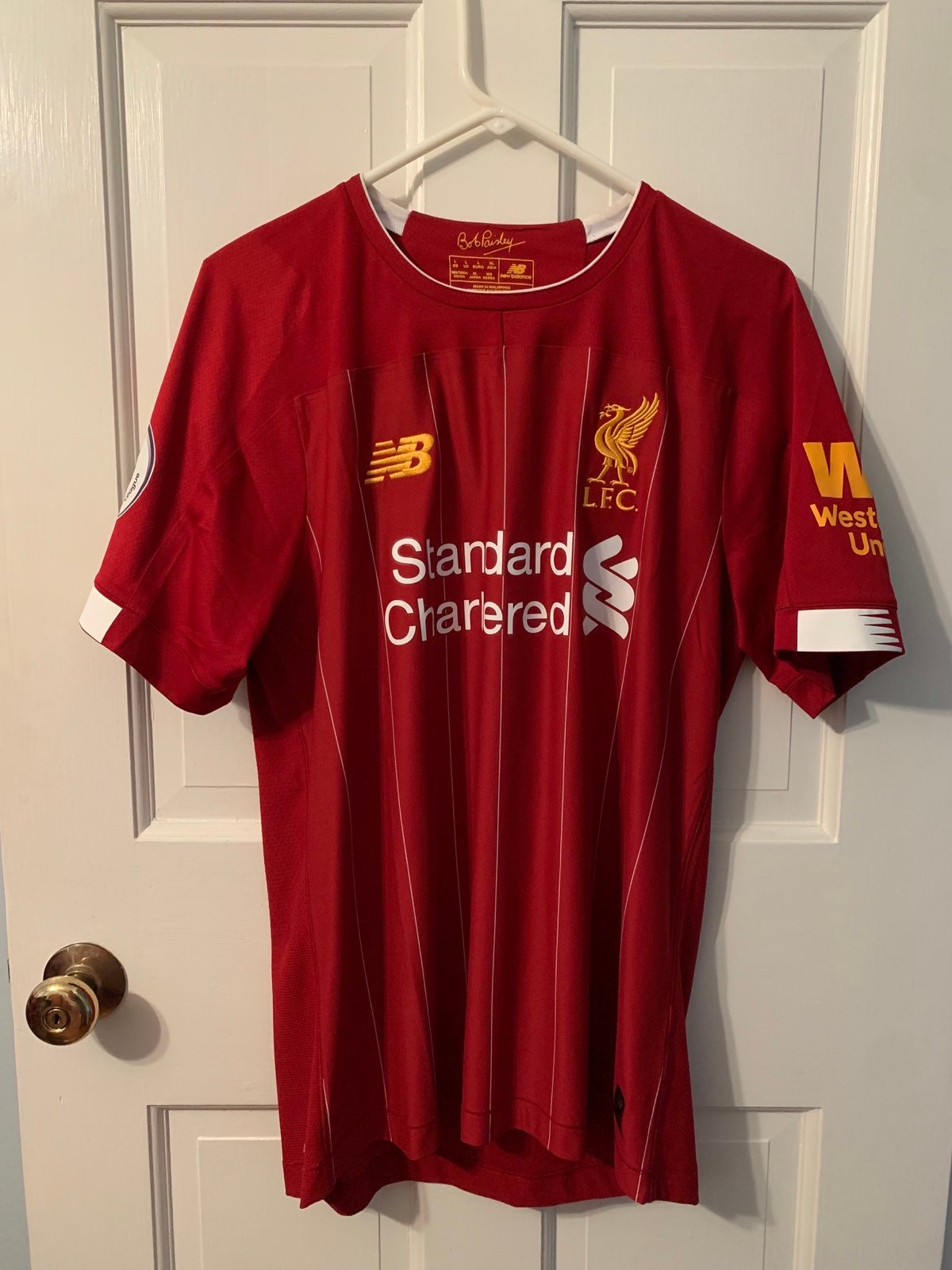 Liverpool FC Jordan Henderson #14 19/20 Home Kit (Large)