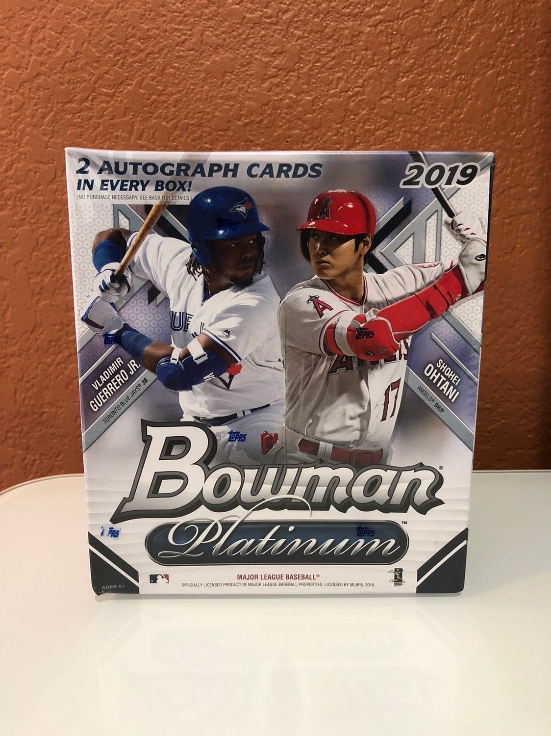 MLB 2019 Bowman Baseball Platinum Cards Mega Box Factory Sealed