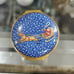 Halcyon enamel box. Chrismas