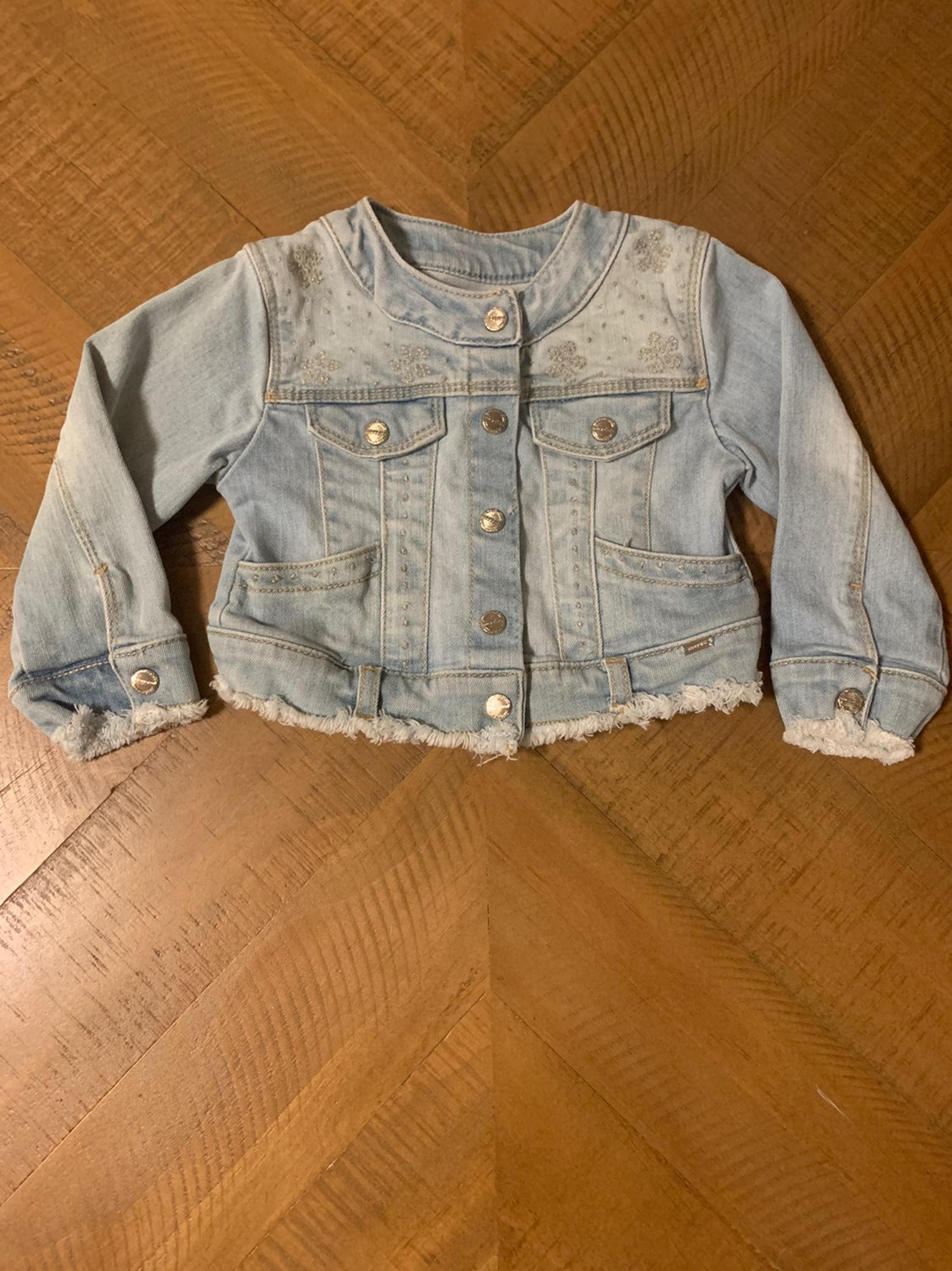 Mayoral Kids Denim Jacket Size 18 MOS