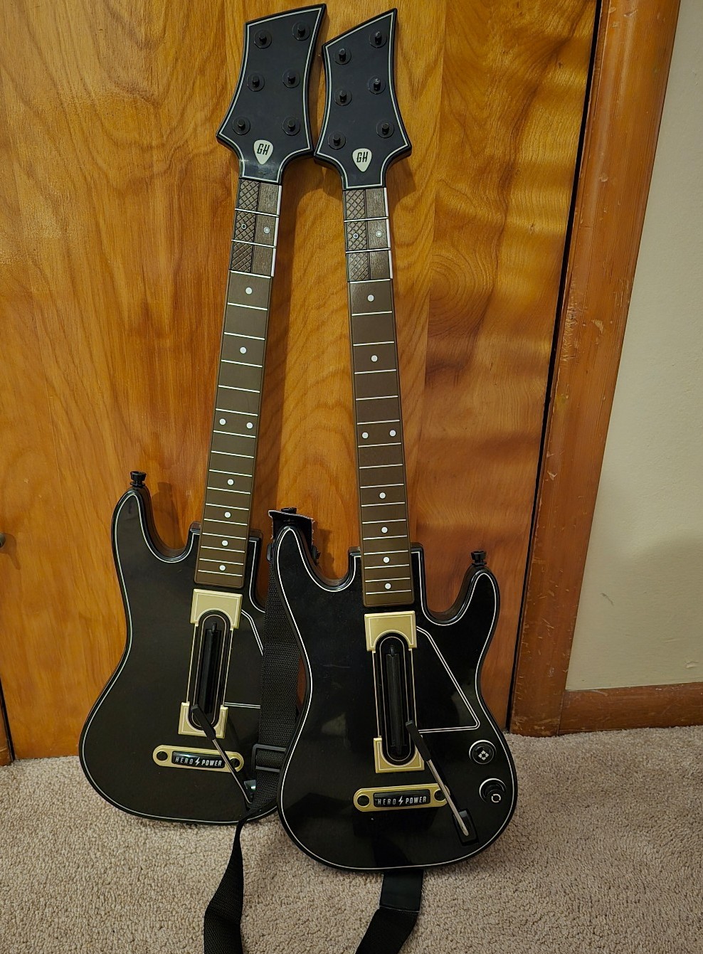 Guitar Hero guitars
