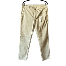 AG ADRIANO GOLDSCHMIED THE LUX KHAKI TAILORED MENS TROUSER SZ 32 NWT CHINO