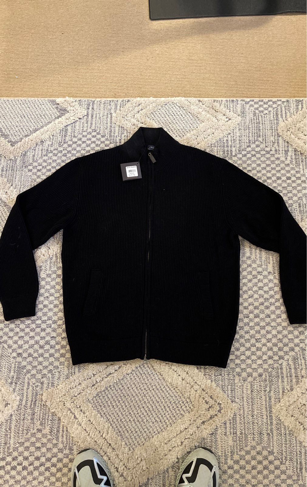 Scott Barber Full Zip Sweater