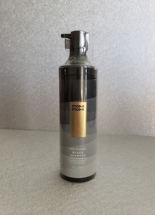 ModaModa 10.5oz (300g) Pro-Change Black Shampoo For Gray Hair | K-Beauty