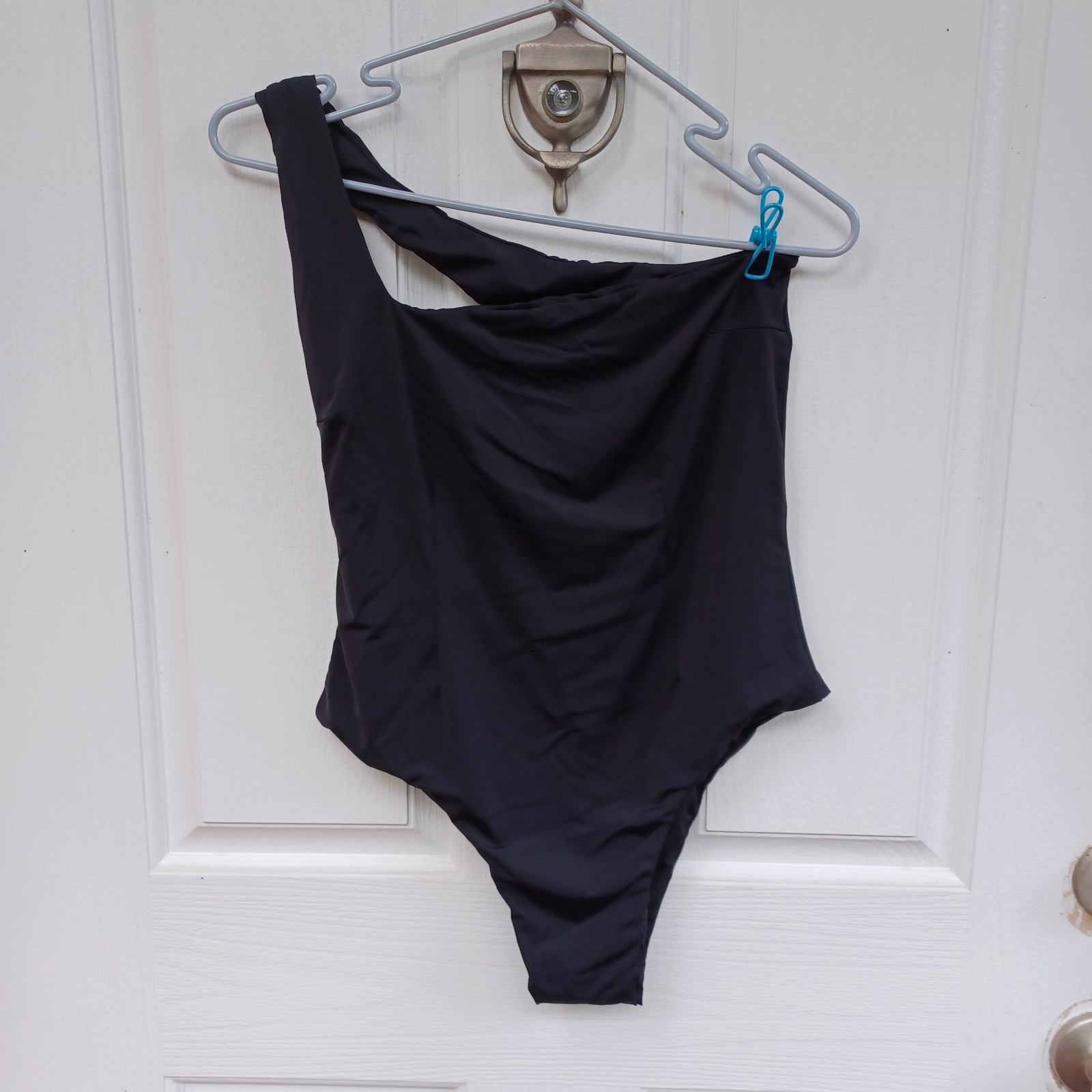 HAIGHT One Shoulder One Piece Swimsuit Sz L