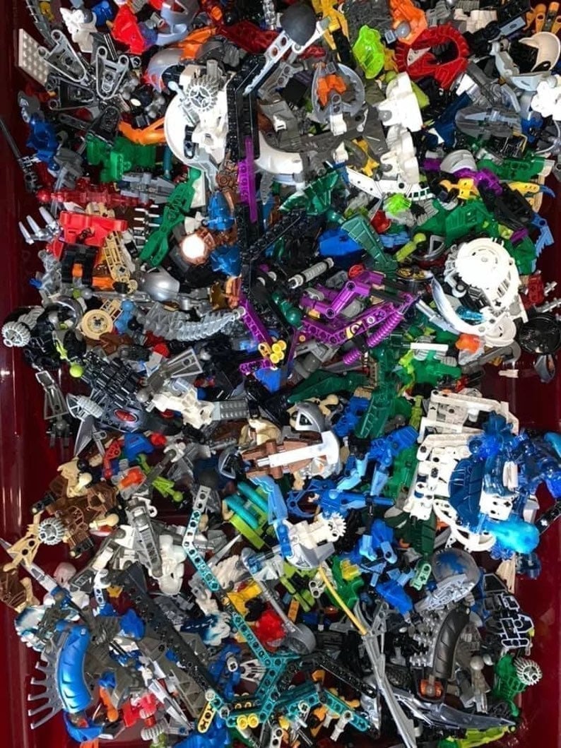 LEGO Bionicle Lot Mixed Sets Vintage - New all different parts pieces