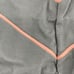 Tavik Easton Womens Cove Gray pink Glossy Pique tie New Bikini Top Small