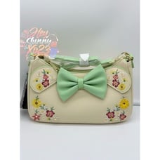 Loungefly Disney Minnie Mouse Floral Ears Shoulder Bag