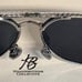 New Authentic DIOR BY DIOR 0102K Palladium White Silver Grey Women's Sunglasses