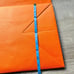 Extra large size HERMES paper shopping bag with lid