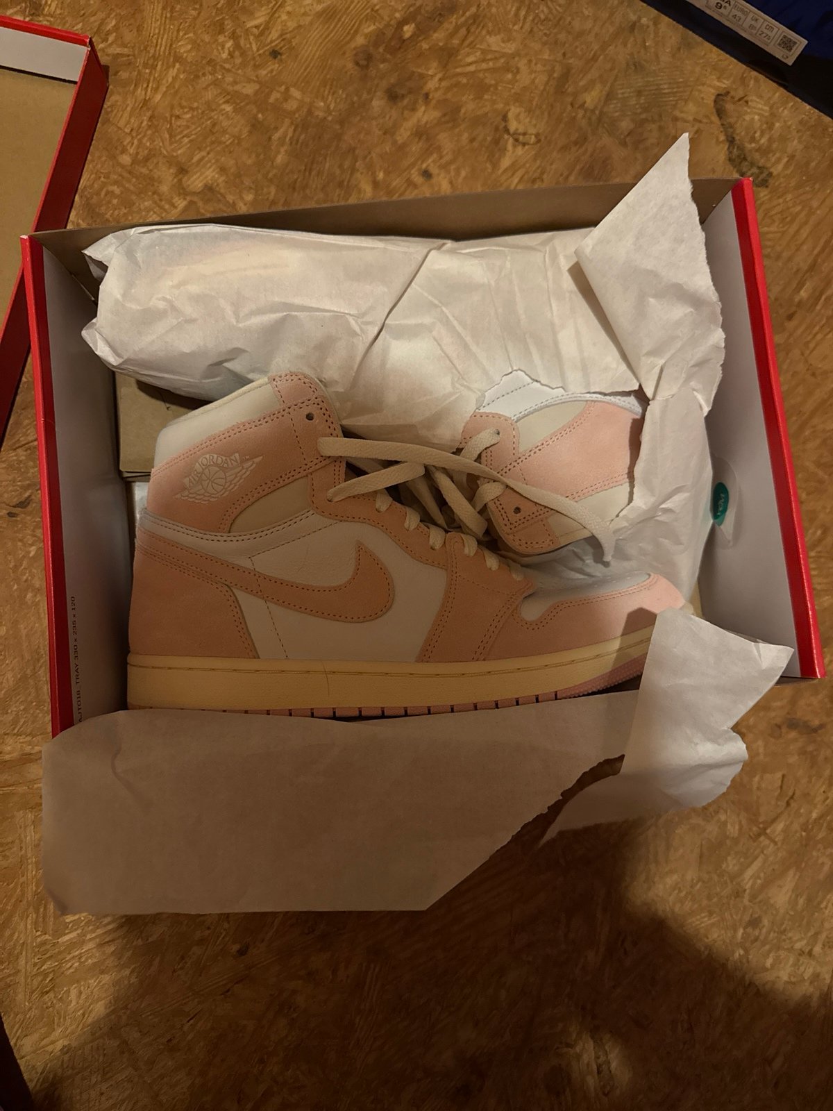 Jordan 1 High Washed Pink