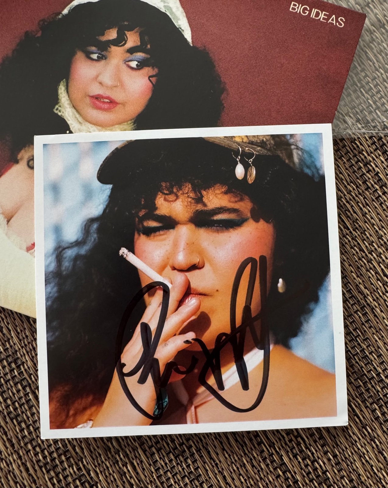 REMI WOLF * BIG IDEAS CD w/ LIMITED SIGNED ART CARD