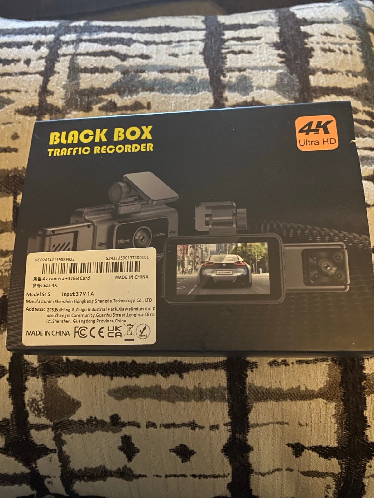 Black Box Traffic Recorder 4K Ultra HD