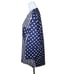 Vintage 80s Catalina Cabana Cover Up Tunic Top Women Size M Blue Polka Dot Strip