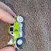 Tyco Pro Funny VW Chrome/Green #3 Rare slot car