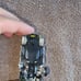 Tyco Pro Funny VW Chrome/Green #3 Rare slot car