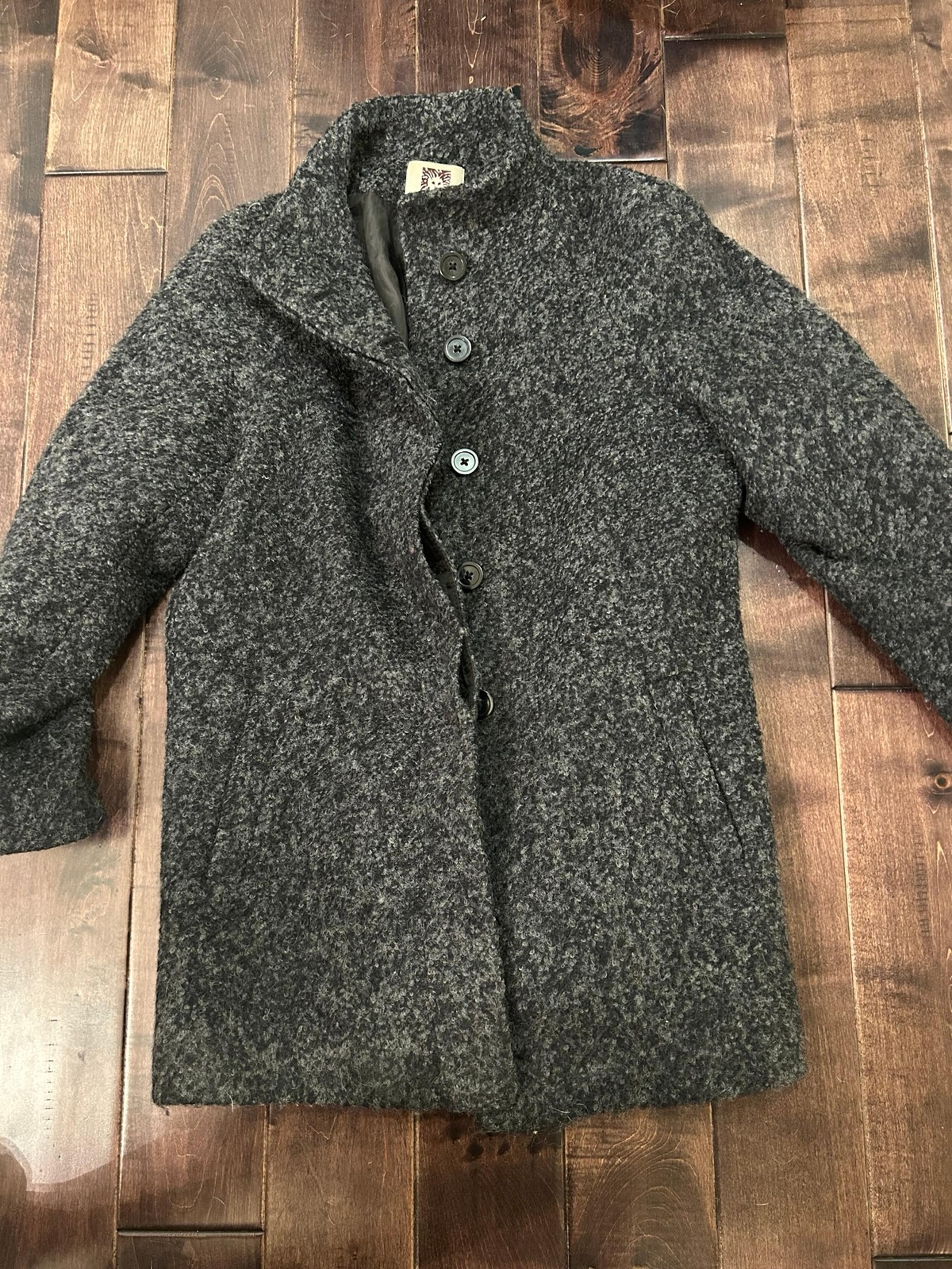 ANNE KLEIN women’s XL black dress pea coat jacket extra large