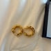 Missoma LUCY WILLIAMS CHUNKY WAFFLE HOOP EARRINGS Medium size