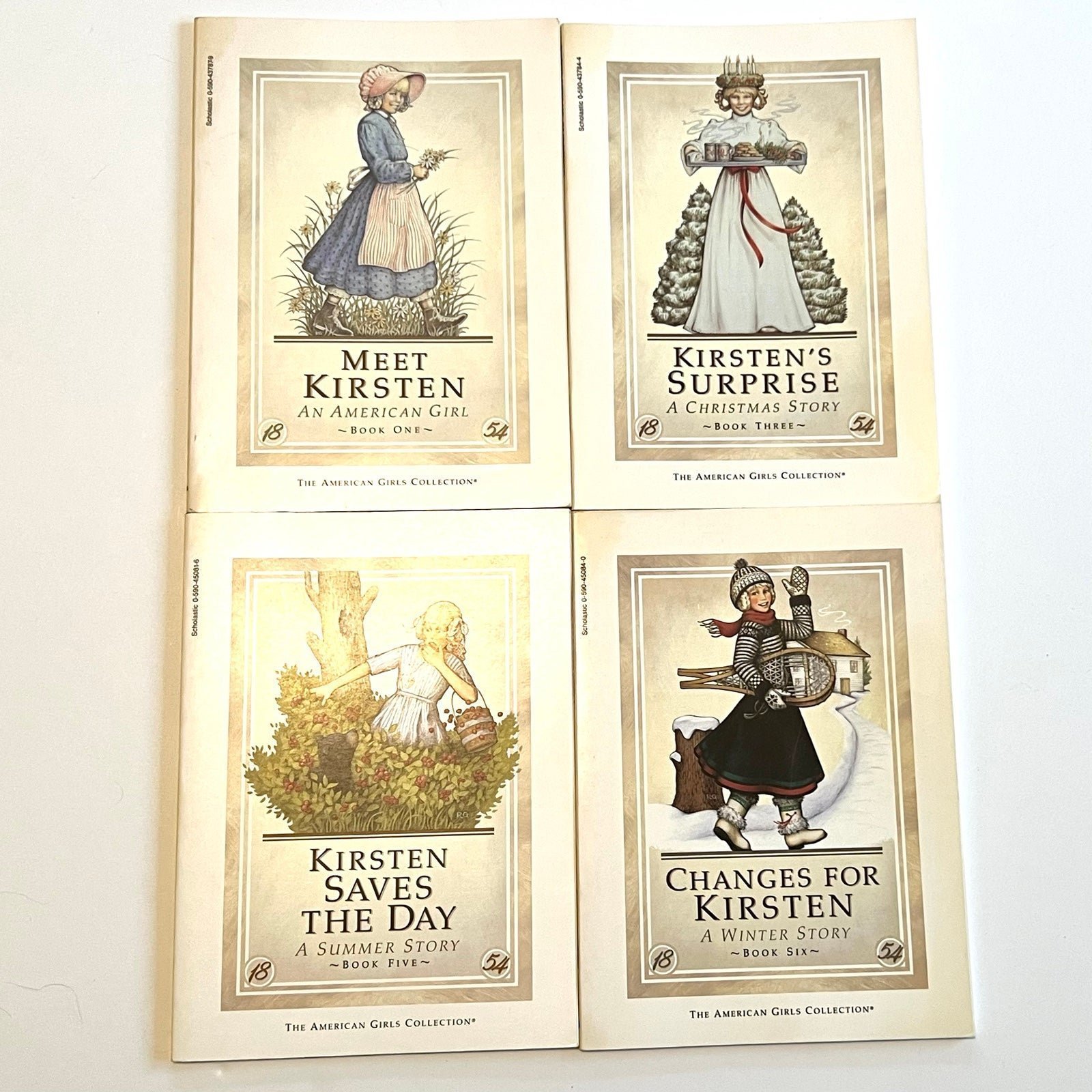 Kirsten american girl doll books sale
