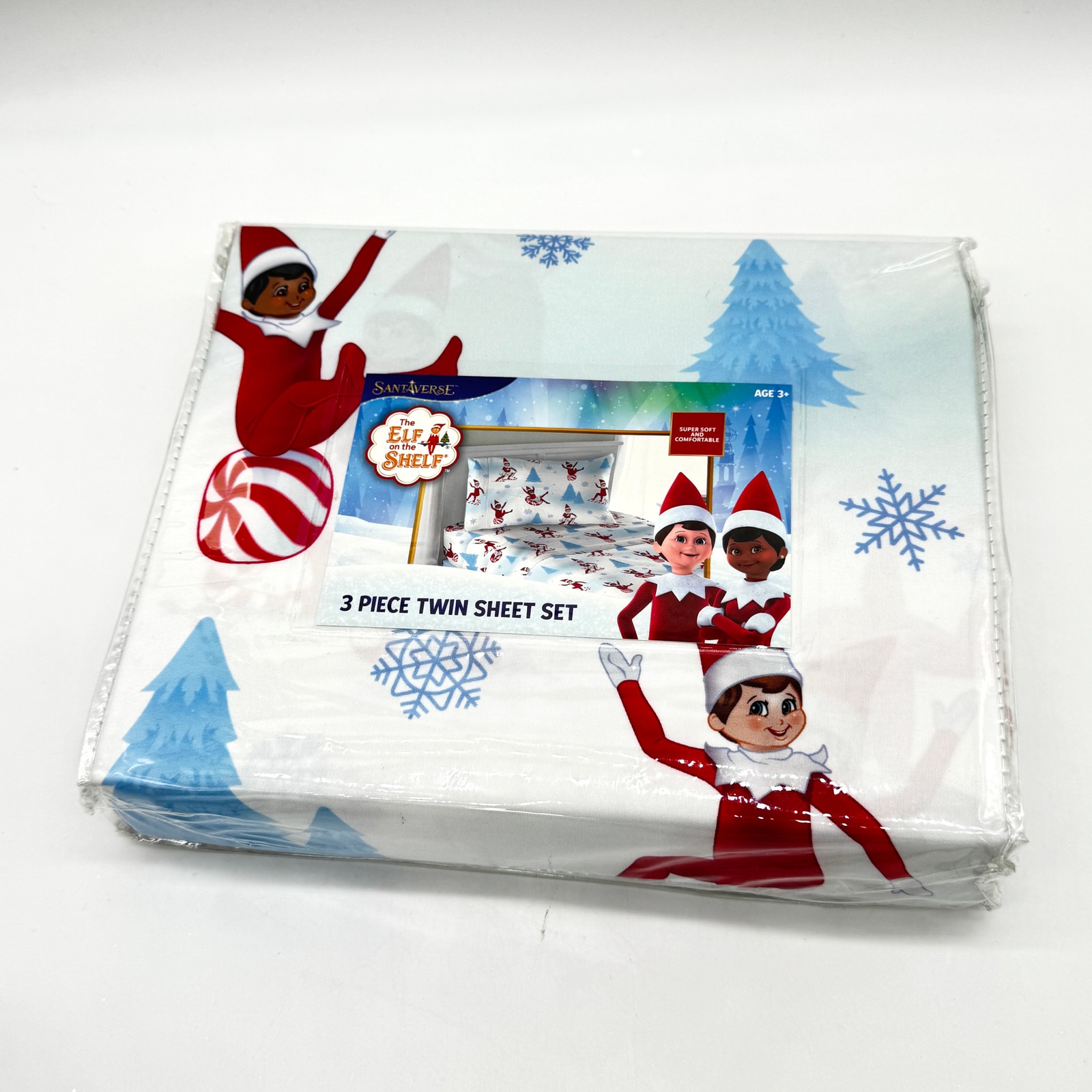 The Elf On The Shelf TWIN Christmas Sheet Set NEW