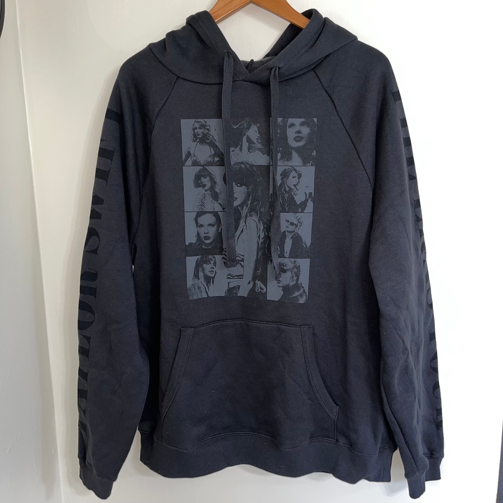 New Taylor Swift Black Hoodie Eras Tour