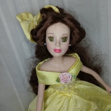 Belle - Disney Princess Brass Key Collection Porcelain Doll
