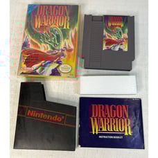 Dragon Warrior I CIB Box & Instruction Manual Tested NES Nintendo Video Game