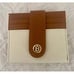New Slim Wallet for Women Small RFID Leather Bifold Card Holder - Beige